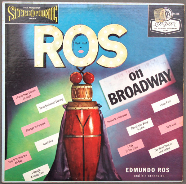 Edmundo Ros And His Orchestra – Ros On Broadway (1958, Vinyl 