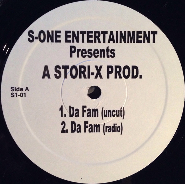 descargar álbum SOne Entertainment Presents A StoriX Prod - Da Fam