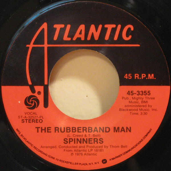 Spinners – The Rubberband Man / Now That We're Together (1976, PL
