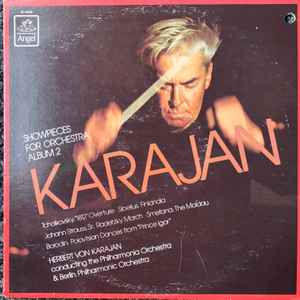 Herbert von Karajan - Showpieces For Orchestra, Album 2 album cover