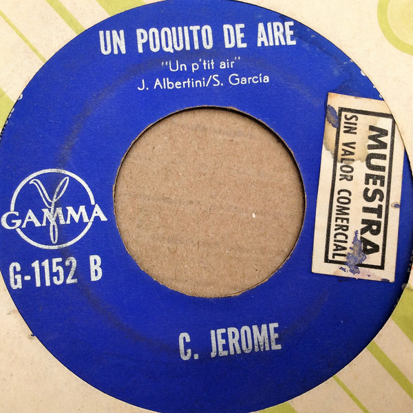 baixar álbum C Jerome - Besame Kiss Me Un Poquito de Aire Un Ptit Air