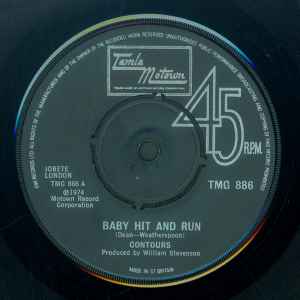The Contours - Baby Hit And Run / Can You Jerk Like Me