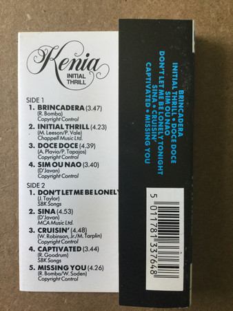 ladda ner album Kenia - Initial Thrill