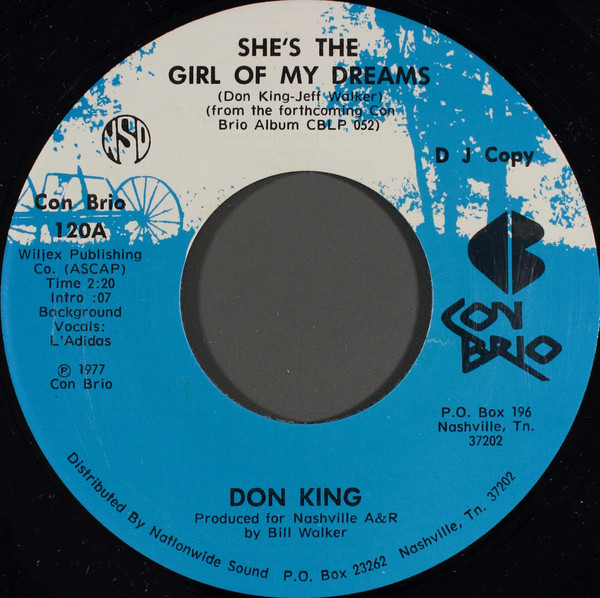 baixar álbum Don King - Shes The Girl Of My Dreams