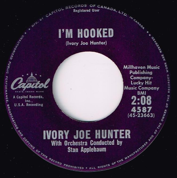 descargar álbum Ivory Joe Hunter - Im Hooked Because I Love You