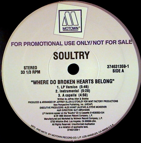 lataa albumi Soultry - Where Do Broken Hearts Belong Ill Get Mine Remixes