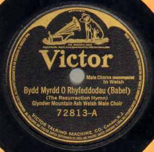 Glyndwr Mountain Ash Welsh Male Choir - Bydd Myrdd O Rhyfeddodau (Babel) / Aberystwyth album cover