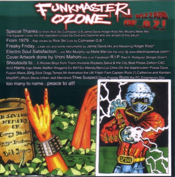 descargar álbum Funkmaster Ozone - The Wizzard OfOZ