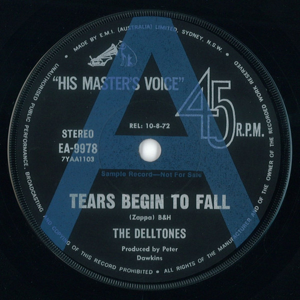 télécharger l'album The Delltones - Tears Begin To Fall