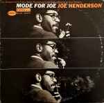 Joe Henderson – Mode For Joe (1966, Vinyl) - Discogs