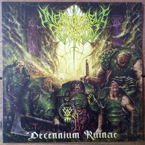 Unfathomable Ruination – Decennium Ruinae (2021, Green/Yellow