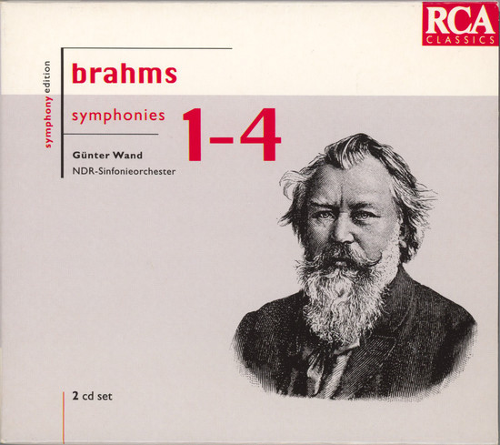 Günter Wand, Brahms, NDR-Sinfonieorchester – Symphonies 1-4 (1994