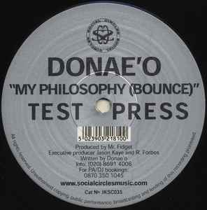 My Philosophy (Bounce) - Donae'o