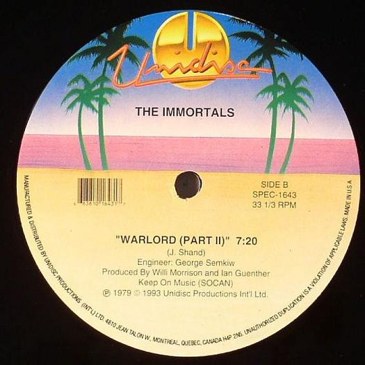 lataa albumi The Immortals - The Ultimate Warlord