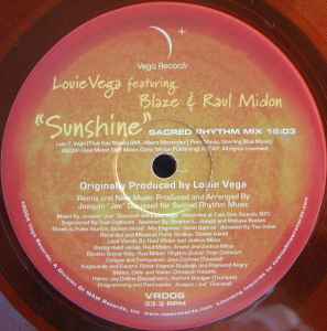 Louie Vega - Sunshine (Extended Length) album cover