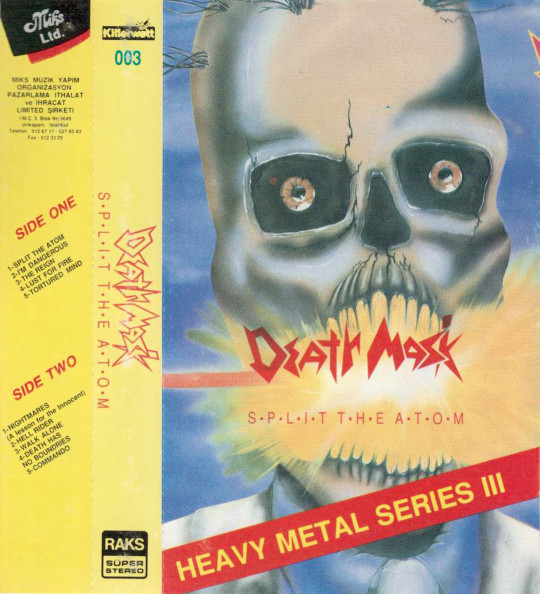 Death Mask – Split The Atom (1986, Vinyl) - Discogs