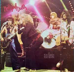 New York Dolls - In Too Much Too Soon album cover