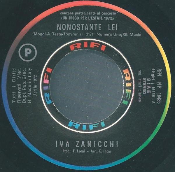 baixar álbum Iva Zanicchi - Nonostante Lei