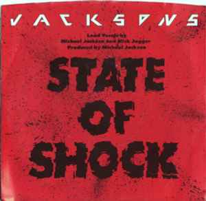 The Jacksons - State Of Shock album cover
