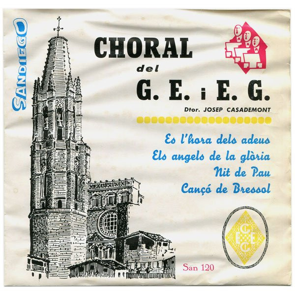 lataa albumi Choral Del GE I EG - Es Lhora Dels Adeus Els Angels De La Glòria Nit De Pau Cançó De Bressol