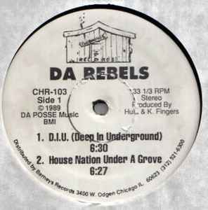 DA Rebels - D.I.U. (Deep In Underground) album cover