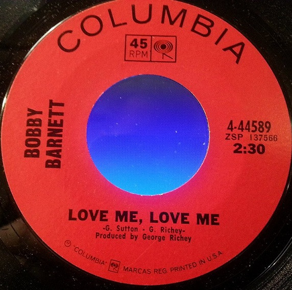 ladda ner album Bobby Barnett - Love Me Love Me The End Of The Lyin