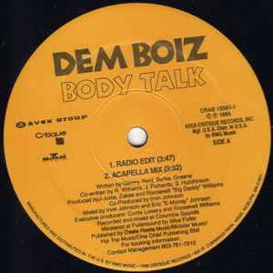 Dem Boiz - Body Talk album cover