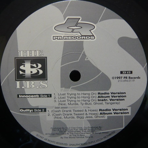 The I.B.S. – Just Trying To Hang On (1997, Vinyl) - Discogs