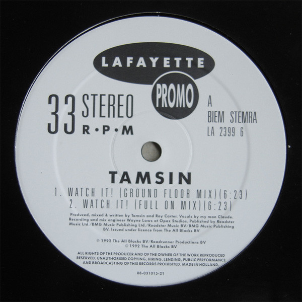 Tamsin* – Watch It !