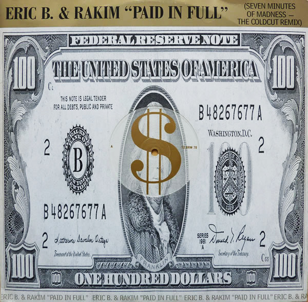 Eric B. & Rakim – Paid In Full (1987, Cassette) - Discogs