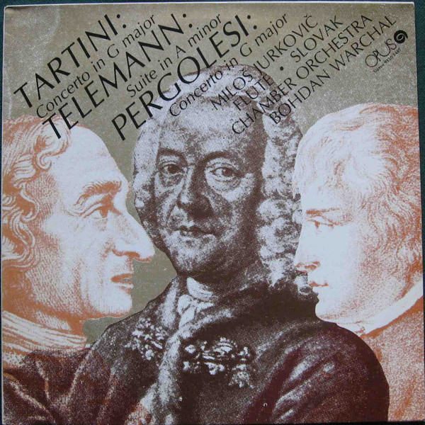 descargar álbum Slovak Chamber Orchestra, Miloš Jurkovič - Tartini Telemann Pergolesi