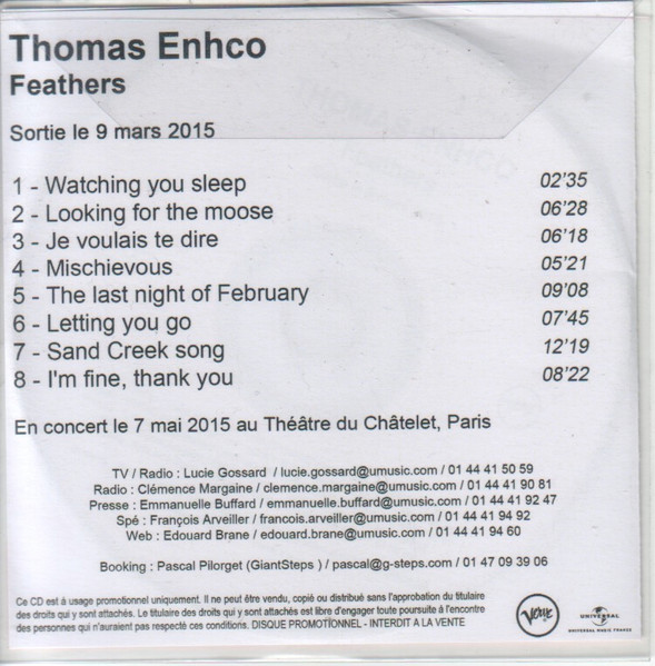 I'm Fine, Thank You — Thomas Enhco